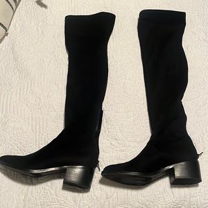 Over the Knee Steve Madden Suede boots